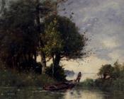 Shoring The Fishing Boat - 保罗·德西雷·特鲁伊贝尔